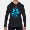 Softstyle Adult Long Sleeve Hooded T-Shirt Thumbnail