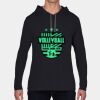 Softstyle Adult Long Sleeve Hooded T-Shirt Thumbnail