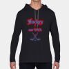 Softstyle Adult Long Sleeve Hooded T-Shirt Thumbnail