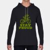 Softstyle Adult Long Sleeve Hooded T-Shirt Thumbnail